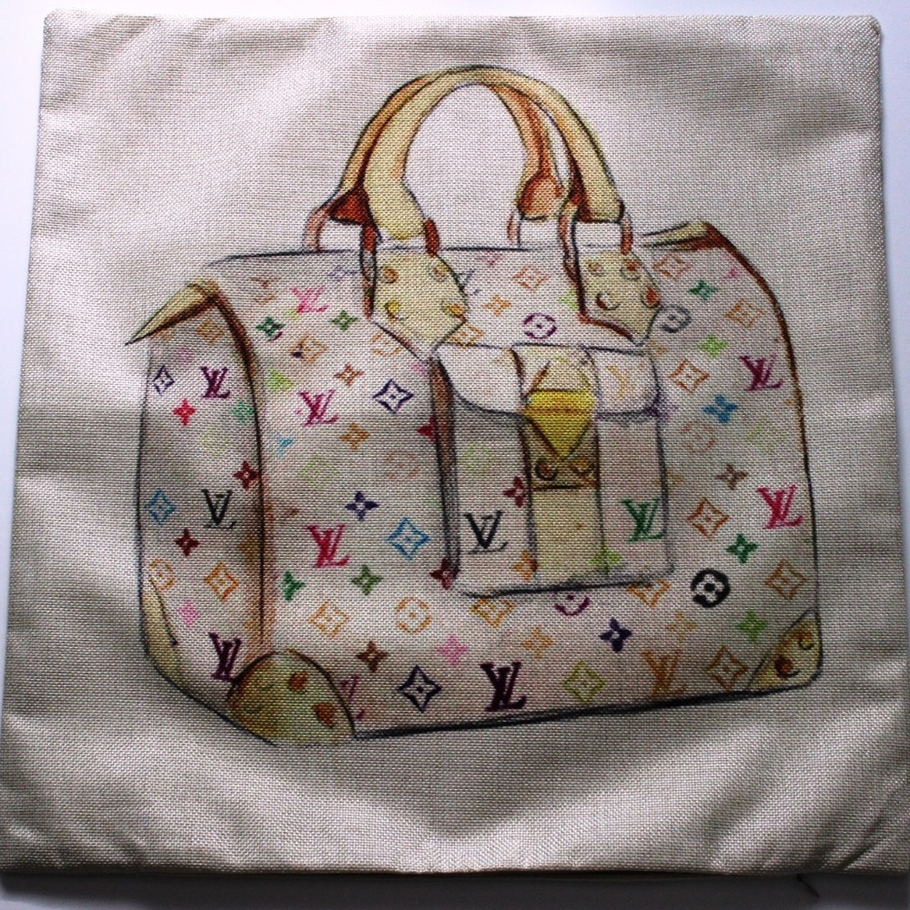 HAND MADE THROW PILLOW COVER NEW No tags Novelty~